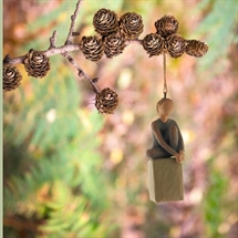 Willow Tree - The Dancer Ornament, H: 11 cm.